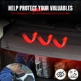 thumbnail image 6 of Ikon Motorsports Non-Retractable Cargo Cover Rear Trunk Privacy Security Shield Luggage Shade For 2020-2025 Mazda CX-30 CX30 DGH96831002, 6 of 9