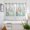 White, variant on Summer Coastal Kitchen Curtains Window Panels, Watercolor Corals Shells Starfish Green Plaid Insulated Window Treatment Curtain, Grommet Curtains for Bedroom/Living Room/Bathroom, 2 Piece 52"Wx84"L