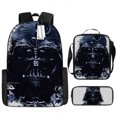 thumbnail image 1 of Set de 3 mochilas escolares con dibujos animados para niños con Vader y Skywalker, 1 of 2
