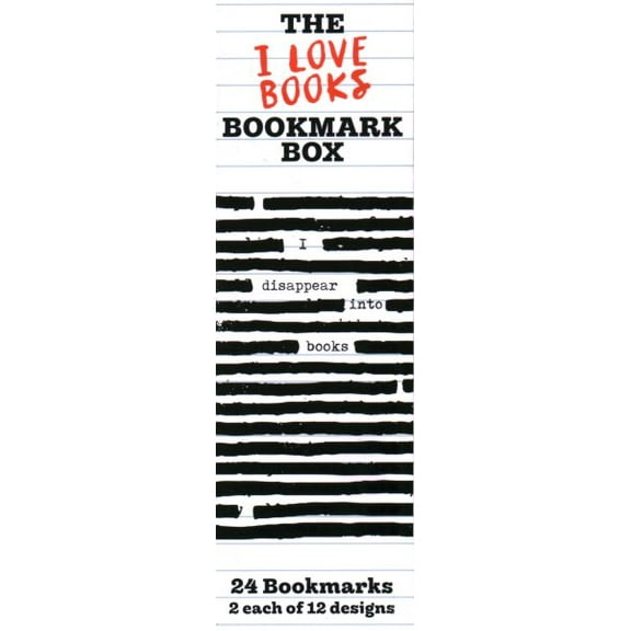 I Love Books Bookmark Box (Bookmark)