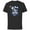 Black, variant on Disney Mickey Mouse #28 Game Time Football Catch Sports - Short Sleeve Cotton T-Shirt for Adults - Customized-Black