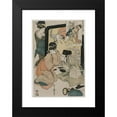 thumbnail image 2 of Kitagawa Utamaro 18x24 Black Modern Framed Museum Art Print Titled - Chushingura: Act I of the Storehouse of Loyalty (Late 1790s), 2 of 5