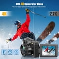 thumbnail image 3 of 4K Cámara Digital para Fotografía con Video Autofocus 48MP Vlogging Cámara para Youtube, 3'' 180°Flip Pantalla 16X Zoom Digital Cámaras Compactas de Viaje con Tarjeta SD,Flash, Anti-Shake (Negro), 3 of 5