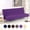 Purple, variant on Futon Slipcover Armless Sofa Cover Stretch Sofa Bed Slipcover Protector Elastic Blue