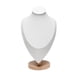 thumbnail image 4 of Elegante collar exhibidor busto liso modelo joyero con base de madera colgante Yuyangstore  busto de exhibición de collar, 4 of 7