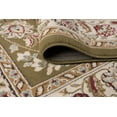 thumbnail image 6 of Traditional 5x7 Area Rug (5' x 7') Oriental Green, Gold Living Room Easy to Clean, 6 of 9