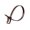 Brown, variant on Retyz Releasable Cable Tie,PK100 EVT-S08MR-TA
