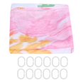 thumbnail image 4 of Cortina de baño impermeable, patrón floral de verano, ducha, decoración del hogar, cortina de baño, rendimiento inigualable, 4 of 8