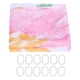 thumbnail image 2 of Cortina de Ducha ANGGREK Cortina de Baño Impermeable Patrón Floral Con Gancho, 2 of 8