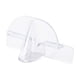 thumbnail image 2 of Soporte para gafas montado en la pared – Plástico transparente, organizador de diseño sin aplastamiento para gafas y gafas de sol, expositor de noche de baño que ahorra espacio 3,15x1,61x1,06, 2 of 6