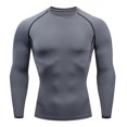 thumbnail image 3 of Rashgard – T-shirt de course à Compression pour hommes, serré, à manches longues, chemises de Sport, d'entraînement, de Jogging, vêtements de Sport, coupe sèche, 3 of 5