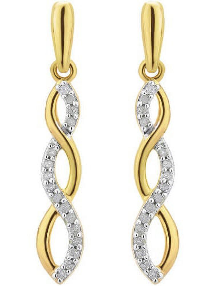 1/4 Carat T.W. Diamond Sterling Silver Infinity 2-Piece Jewelry Set