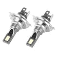 thumbnail image 1 of Bombilla LED H4, Bombilla De Faro Confiable De 1000 Lm De Alto Brillo, 2 Piezas Para Automóvil Para Motocicleta, 1 of 7