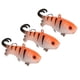 thumbnail image 3 of 3 uds doble cola cebo suave simulación Artificial realista señuelo para pesca en hielo Tackle3 #, 3 of 14