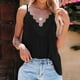 thumbnail image 2 of Blusa con cuello en V para viaje de color sólido con tirantes para mujer Fridja qr4699, 2 of 6