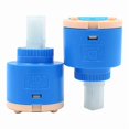 thumbnail image 5 of 2 Pack Ceramic Replacement Faucet Cartridge for Kitchen Water Mixer Tap - 35mm, 5 of 5