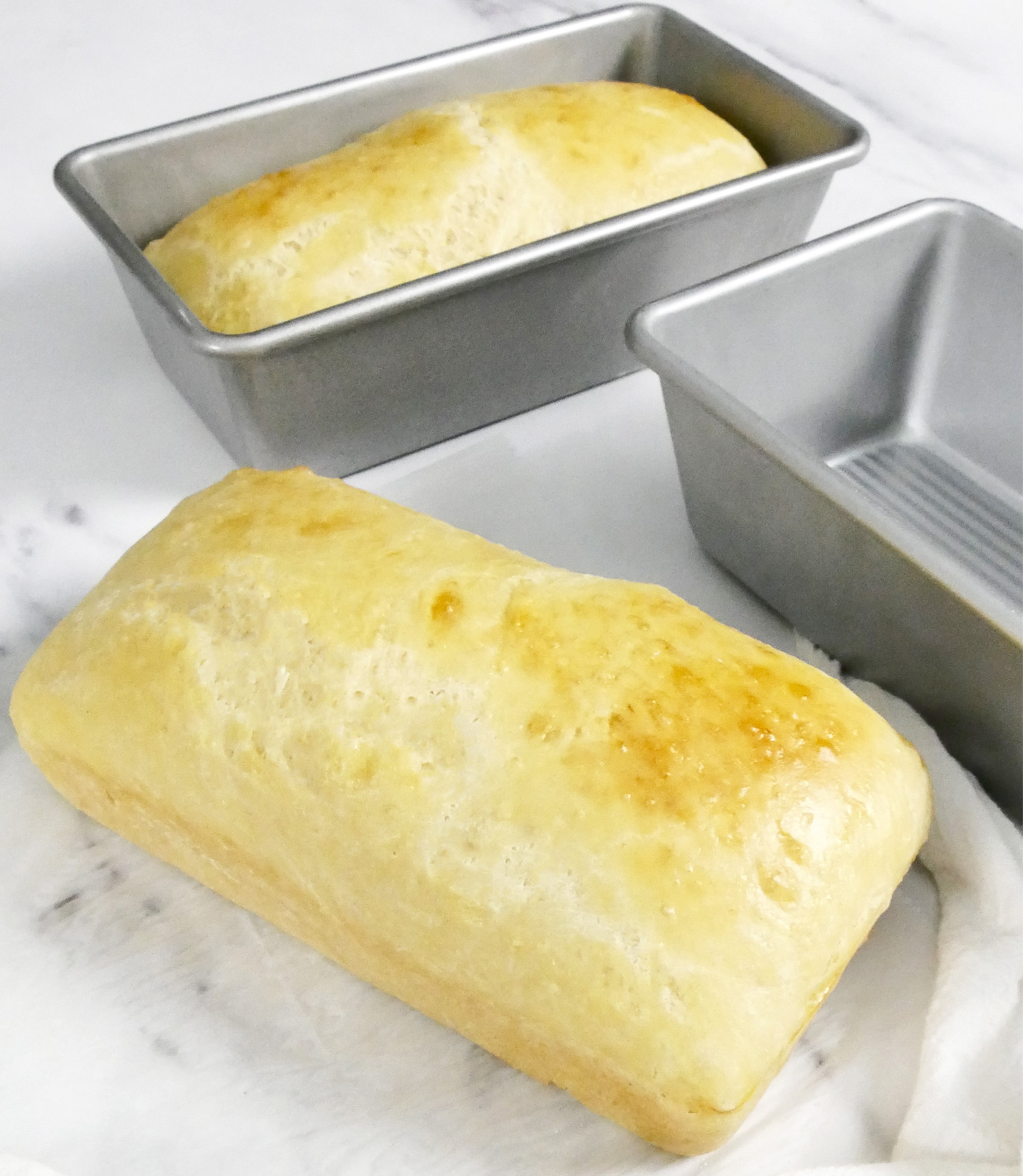  USA Pan Nonstick Standard Bread Loaf Pan, 1 Pound, Aluminized  Steel: Bread Pans: Home & Kitchen