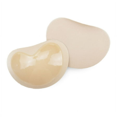 Inevnen Self-Adhesive Silicone Bra Inserts  Beige Heart