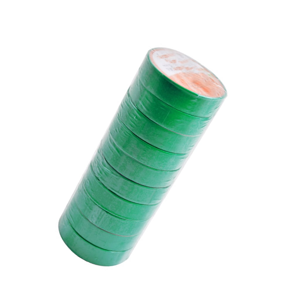10 Roll PVC Electrical Insulation Tape for Home Industrial and Automotive