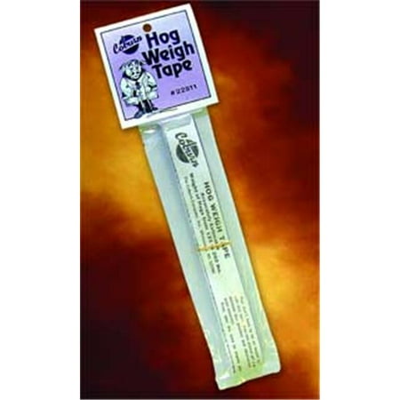Coburn Company Hog Weigh Tape 60 Inch - 22511