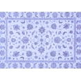 thumbnail image 1 of Ahgly Company Indoor Rectangle Oriental Blue Traditional Area Rugs, 2' x 3', 1 of 4