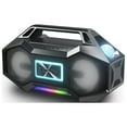 thumbnail image 5 of ION Audio Party Rocker Go HighPower Boombox Portable Speaker with Party Starter Lights Black iSP147, 5 of 11