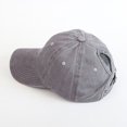 thumbnail image 4 of Ponycap Messy High Bun Ponytail Adjustable Cotton Baseball Cap Hats Hot Sale, 4 of 5