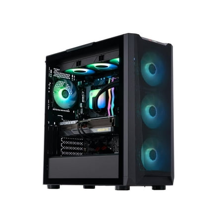 ABS Kaze Aqua Gaming PC - Windows 11 - Intel I9 13900K - GeForce RTX 4070 Super - DLSS 3.5 - AI-Powered Performance - 32GB DDR5 6000MHz - 1TB M.2 NVMe SSD - KA13900K4070S