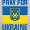 thumbnail image 3 of CafePress - Pray For Ukraine - Womens Baseball Tee, 3 of 4