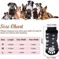 thumbnail image 2 of Anti-slip Dog Socks For Dogs 2 Pairs Soft Adjustable Paw Protection Dog Grip Socks With Strap Traction Control, 2 of 5