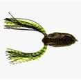 thumbnail image 2 of Scum Frog Pro Series Topwater Bass Fishing Hollow Body Frog Lure with Weedless Hooks, Green Pumpkin, One Size, 2 of 7