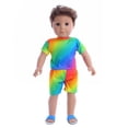 thumbnail image 4 of AmaMary 10 Sets Boys Doll Clothes, 20-Piece Wardrobe with Denim Suits, Sweatsuits, Pajamas, Beachwear for Dolls, 4 of 6