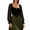 Black, variant on Women Puff Sleeve Square Neck Zip up Medieval Top Pirate Costume Halloween Cosplay Halloween Costume Women, Size XL