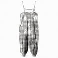 thumbnail image 5 of mgoYE Toddler Summer Outfits Baby Toddler Girl Cute Strap Jumpsuit One-piece Romper with Pockets(Grey,5-6 Years), 5 of 5