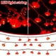 thumbnail image 1 of Luces Led Rojas Ganfancp Linterna Decoración Festiva 1X Cuerda de Luces, 1 of 5