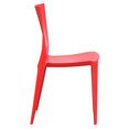 thumbnail image 2 of Fine Mod Imports Square Dining Chair, Red FMI2015-RED, 2 of 5