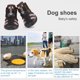 thumbnail image 3 of Greeniant Zapatos para mascotas Botas deportivas para interiores Malla Transpirable Clásico Algodón Cremallera Calzado para mascotas Ropa para mascotas marrón tres Greeniant PT000055-18B, 3 of 6