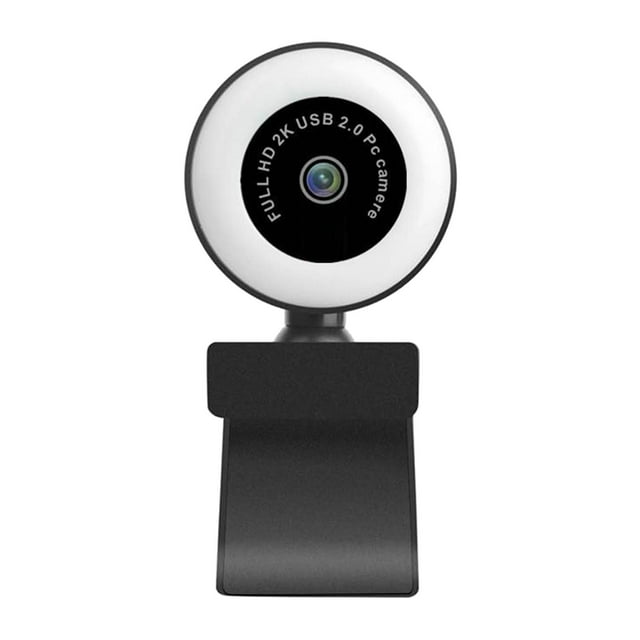 2k avec Caméra de microphone pour Ordinateur de Bureau / Ordinateur Portable /, web 1080p Focus Fixe