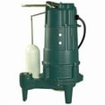 thumbnail image 2 of Zoeller 805-0003 Shark Grinder D805 Automatic Cast Iron Residential Grinder Pump, 230V, 15' Cord, 2 of 3