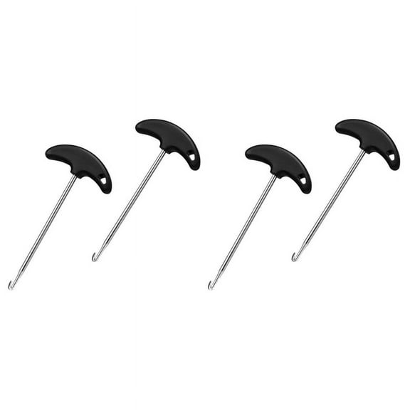 4Pcs Stainless Steel Skate Tightener Skate Key Tool Shoe Lace Puller Ice Roller Skate Tool for Ice-Skates