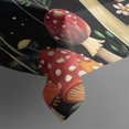 thumbnail image 4 of Red Mushroom Frog Black Pattern Rectangle Tablecloth 60"x102",Waterproof Polyester Rectangle Table Cloth, Wipeable Spillproof Polyester Tablecloth for Dining, Camping, Indoor and Outdoor, 4 of 6