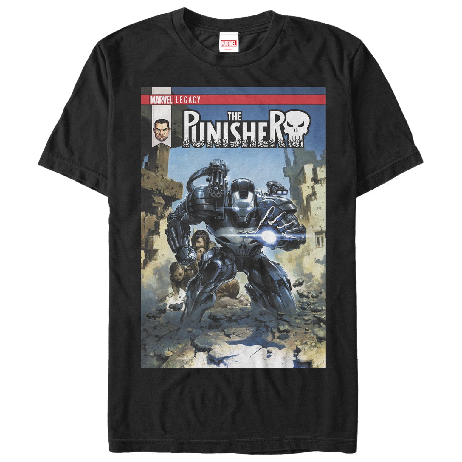 Marvel Marvel Men's Legacy The Punisher TShirt