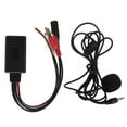 thumbnail image 2 of Módulo Bluetooth BuyWeek adaptador Bluetooth AUXIN inalámbrico Bluetooth 5.0 para automóvil micrófono manos libres, 2 of 9
