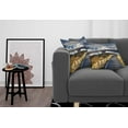 thumbnail image 3 of Ambesonne Scenery Throw Pillow Cover 2 Pack, River Snowy Mountain, 16", White Blue Yellow, 3 of 5