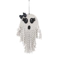 thumbnail image 2 of Decoración fantasma colgante de Halloween Fantasma tejido a mano Decoraciones navideñas Prop voladores lindos para Yard Festival Cementerio Macarena Colgante de Halloween, 2 of 8