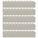 thumbnail image 5 of C 50 piezas de acrílico transparente en blanco llavero colgante etiquetas transparentes para proyectos de bricolaje, 5 of 5