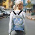 thumbnail image 7 of FORMRS Mini Backpack Purse for Women Travel Daypack Casual Shoulder Bag, Blue Sky and River, 7 of 7