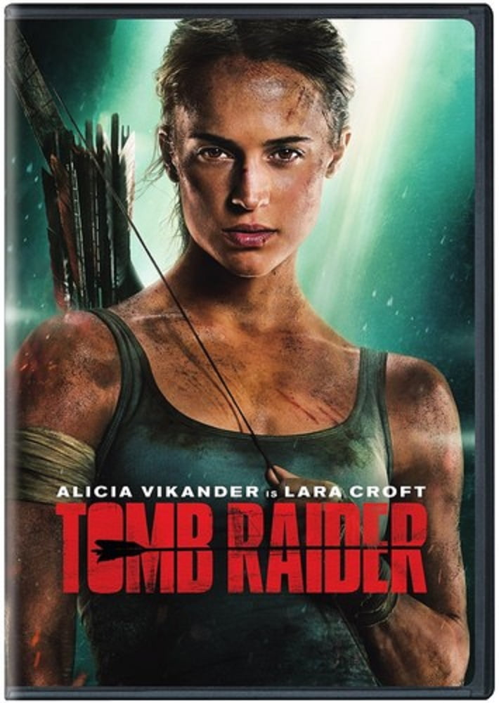 Angelina Jolie is Lara Croft Tomb Raider Action, Adventure Movie Cover  Poster