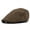 Coffee, variant on Cotton, Breda Hat Men And Ladies In Summer Sunscreen Hats Fashionable, Breathable Old Man Hat Plaid Peak Hat