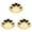 Gold*3, variant on Vintage Gold Ring Holder Jewelry Dish, Golden Stainless Steel Shell Jewelry Tray, Shell Shaped Trinket Display Decorative Metal Tray Classy Birthday Gifts for Women